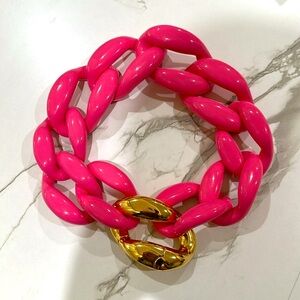 Moschino chunky chain necklace